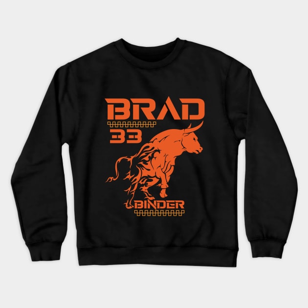 Brad Binder 33 Superbike Champion Crewneck Sweatshirt by CGD